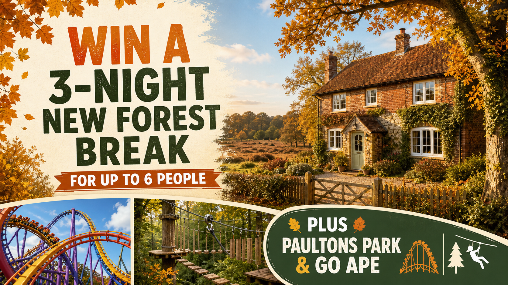 Win a 3 night new forest break