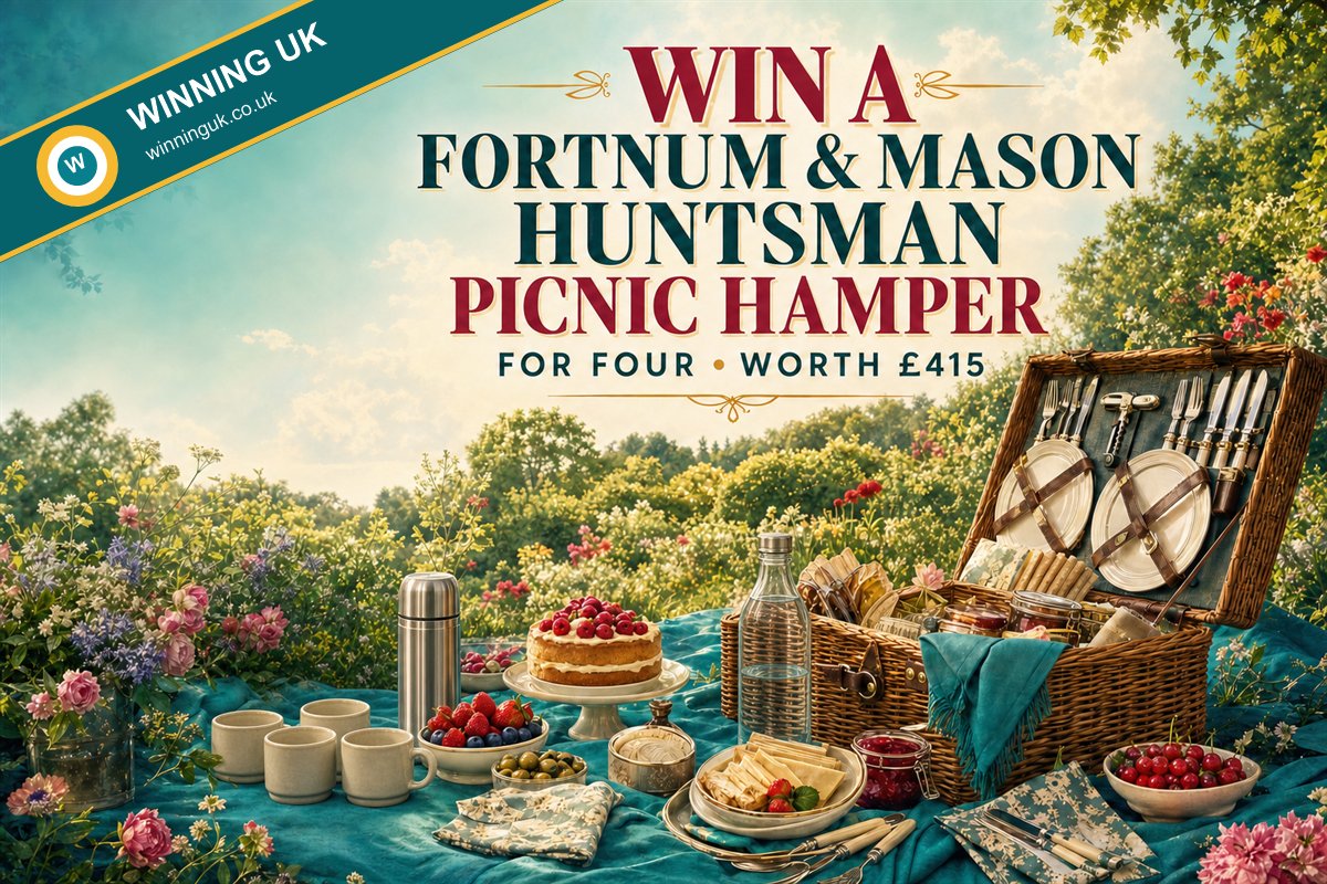 Win a Fortnum & Mason Huntsman Picnic Hamper
