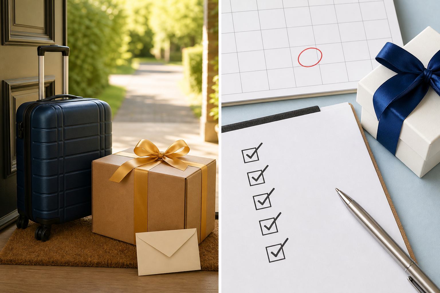 Competition entry checklist with prize notes
