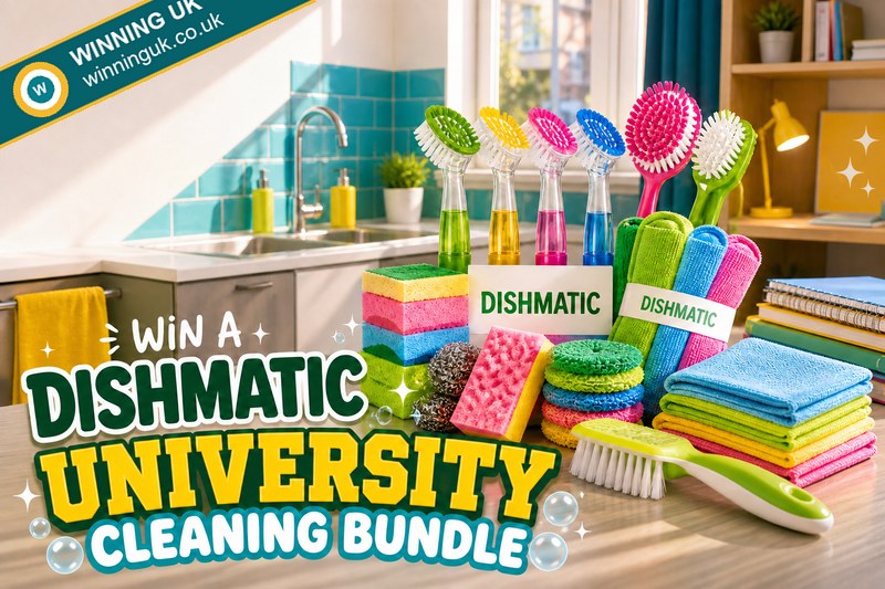 Win a Dishmatic University Cleaning Bundle