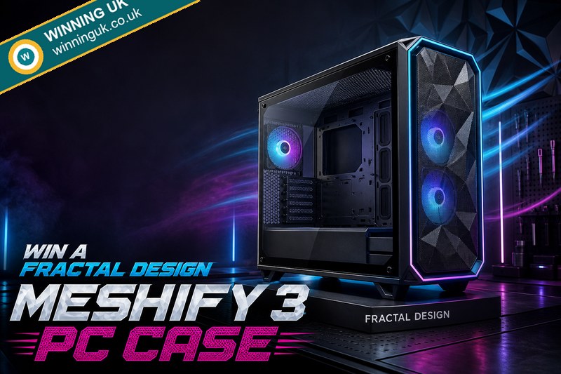 Win a Fractal Design Meshify 3 PC Case