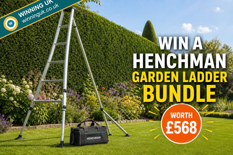 Win a Henchman Garden Ladder Bundle
