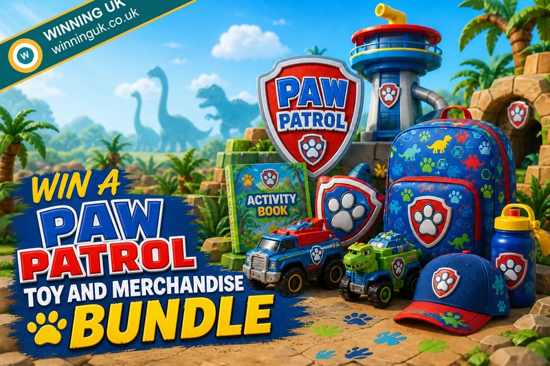 Win a PAW Patrol Toy and Merchandise Bundle