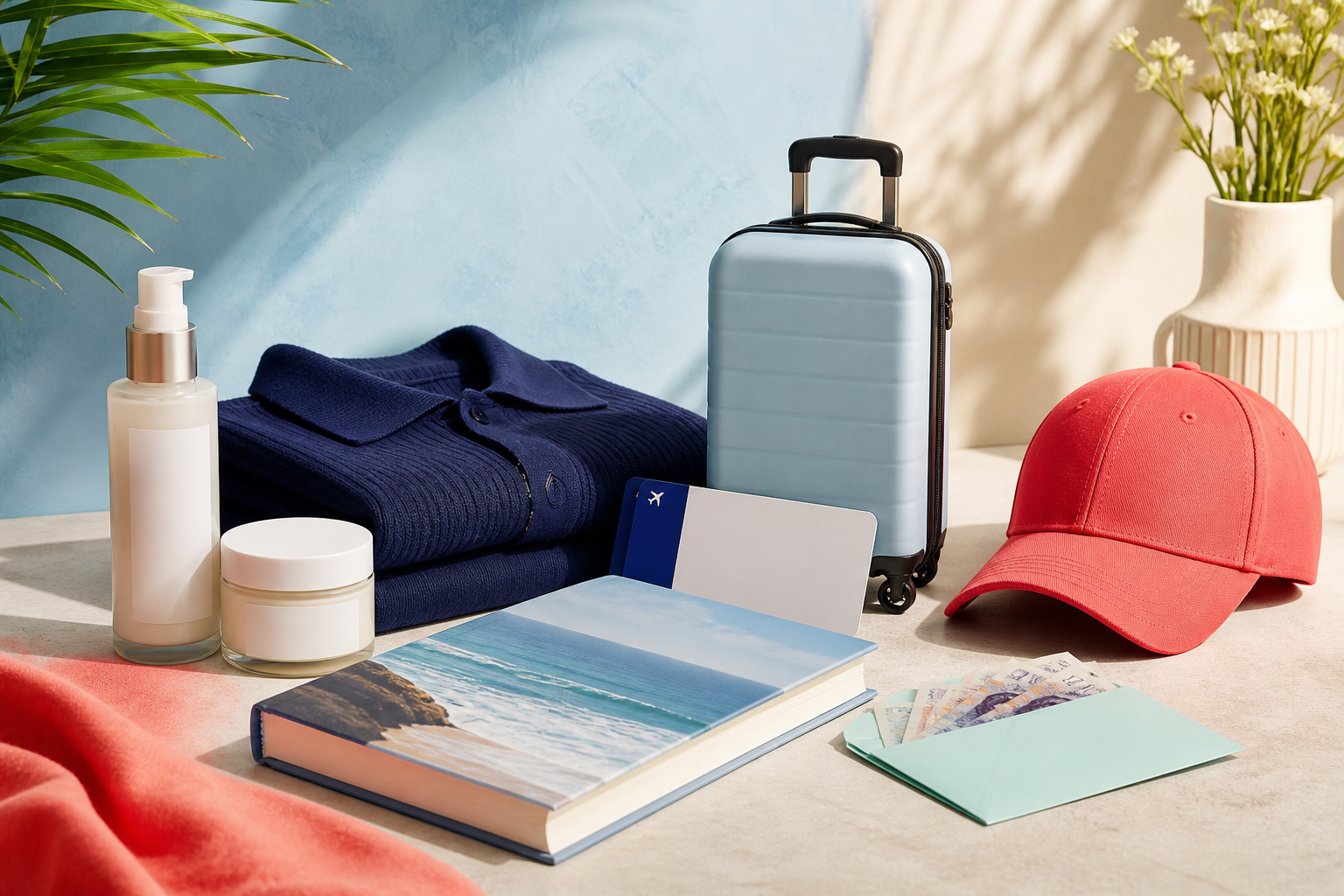 A curated selection of skincare, clothing, books, cash and travel competition prizes